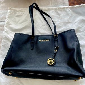 Michael Kors black shoulder bag